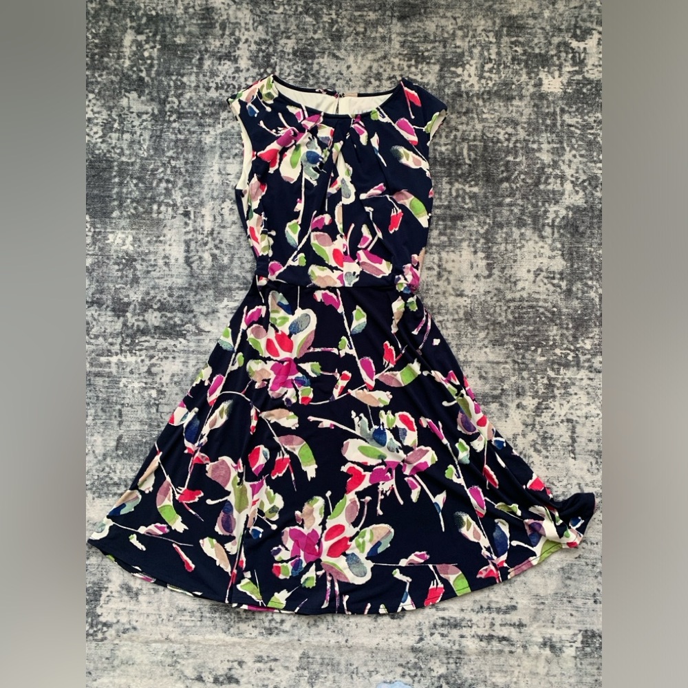 WISP Ceena Jersey Dress | Size 6 | Navy